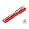 Tekton 18-Tool 3/8 Inch Drive Flare Nut Crowfoot Wrench Organizer Rack, Red (8-27 mm) ORG25218 - alternate 4